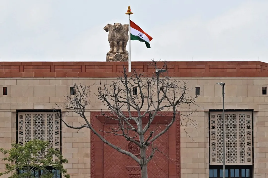  National Emblem Photograph:(AFP) 
