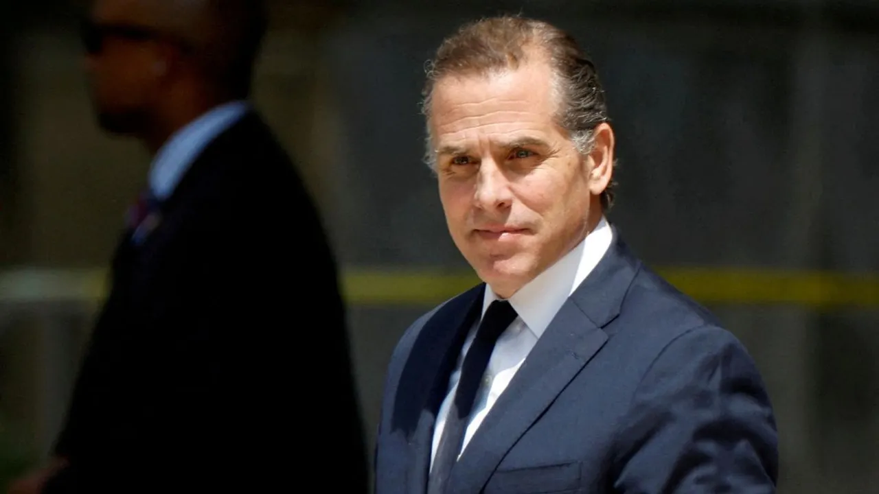  Hunter Biden Photograph:(Reuters) 