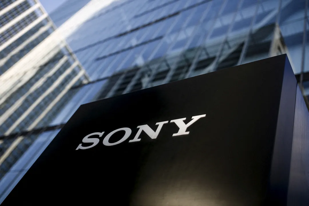  The company logo of Sony Corporation is seen at its headquarters in Tokyo, Japan Photograph:(Reuters) 