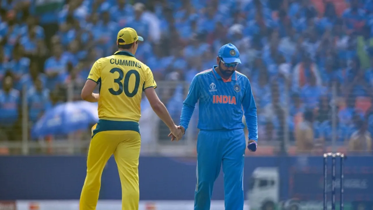  ICC rates 2023 World Cup final and second semi-final pitches as ‘average’ Photograph:(AFP) 