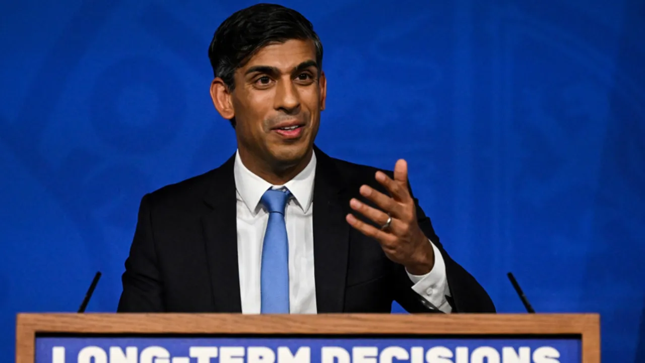  File photo of British Prime Minister Rishi Sunak. Photograph:(Reuters) 