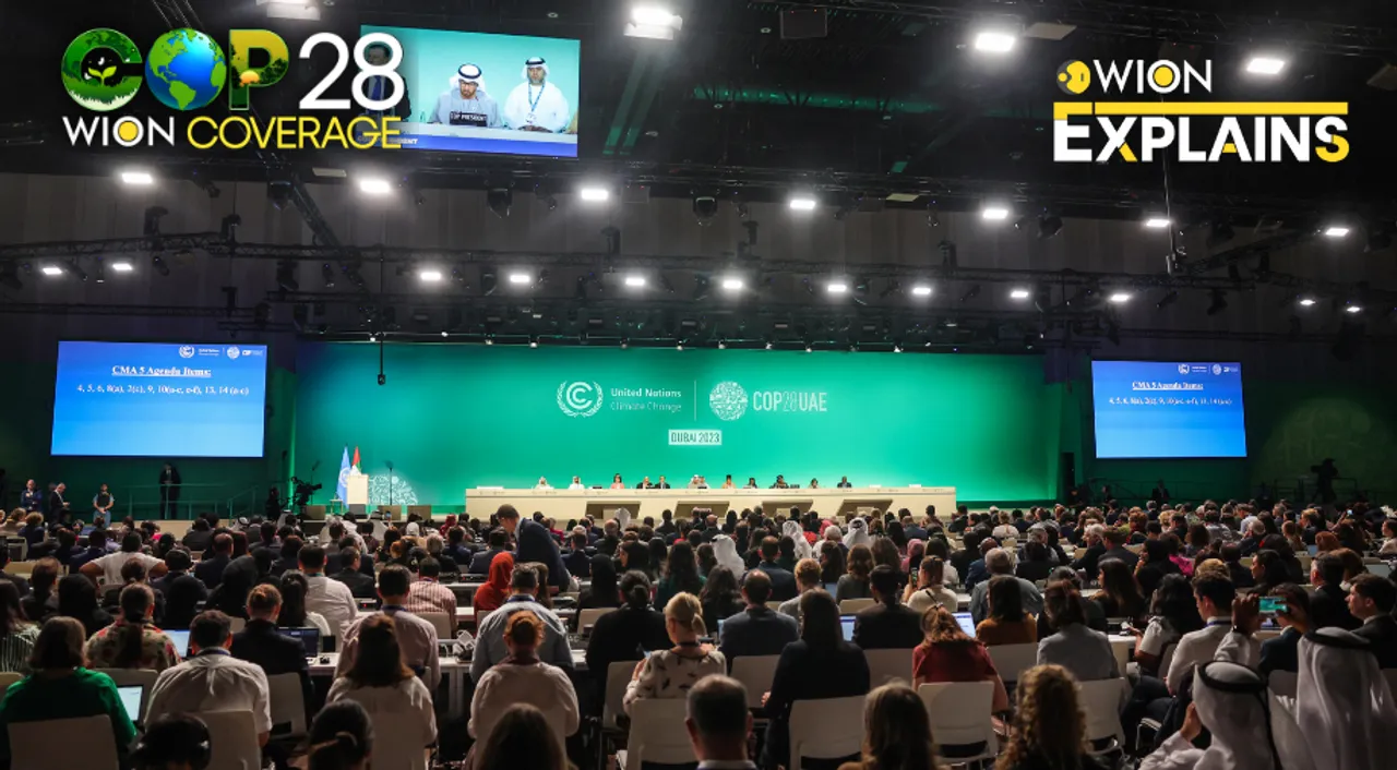  COP28 explainer Photograph:(AFP) 