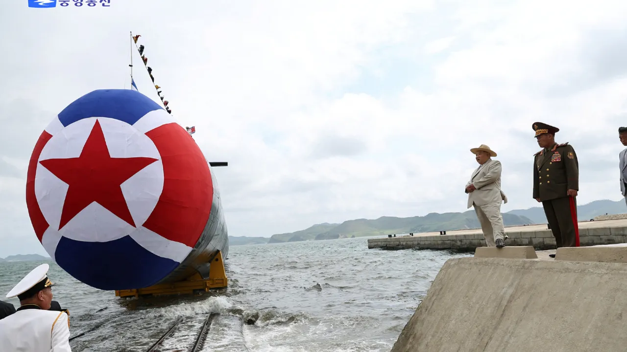  North Korean leader Kim Jong Un  Photograph:(Reuters) 