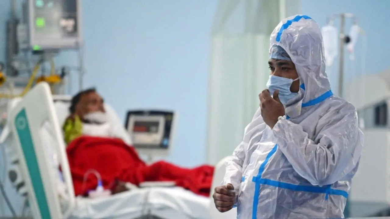  File photo - As per District Surveillance Officer and public healthcare expert Dr Amit Kumar, earlier this month, the patient travelled to Nepal. He also revealed that after his return from Nepal, the man also went to work at his Gurugram office. Photograph:(AFP) 
