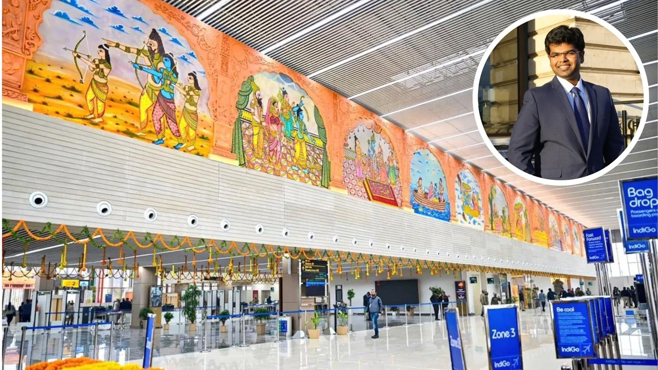  The Ayodhya airport is set for inauguration on December 30. Photograph:(X) 