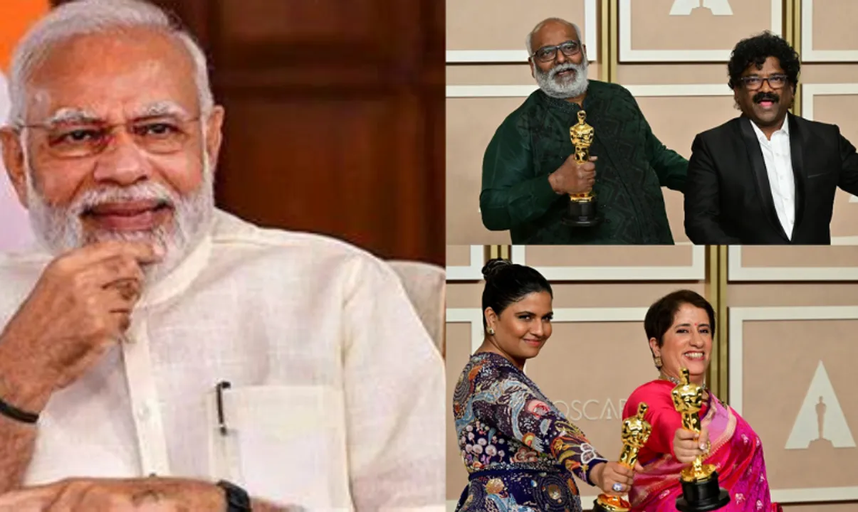  Oscar mentions RRR’s Naatu Naatu and Elephant Whisperers in Mann Ki Baat Photograph:(X) 