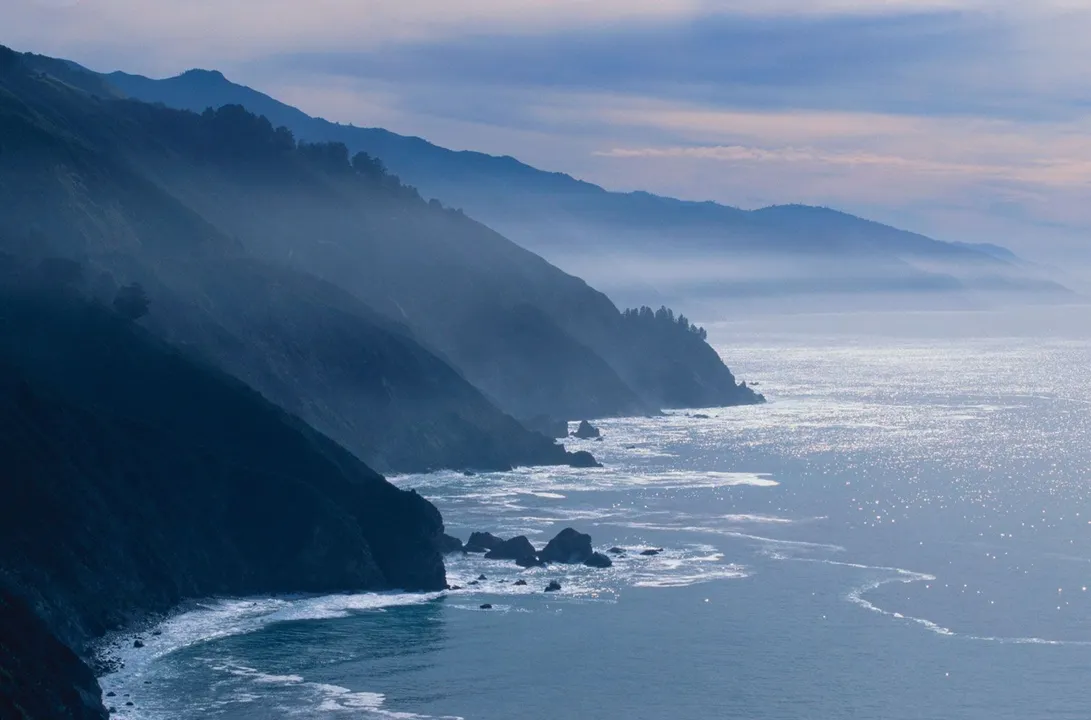  Image shows the Pacific Ocean Photograph:(Agencies) 