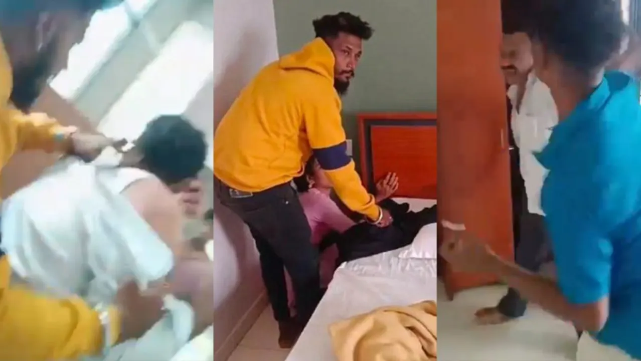  Visuals from viral video   Photograph:(X) 