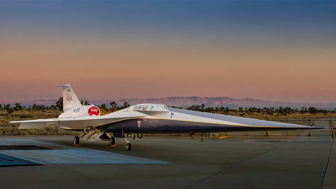  NASA’s X-59 quiet supersonic research aircraft (NASA) Photograph:(Others) 