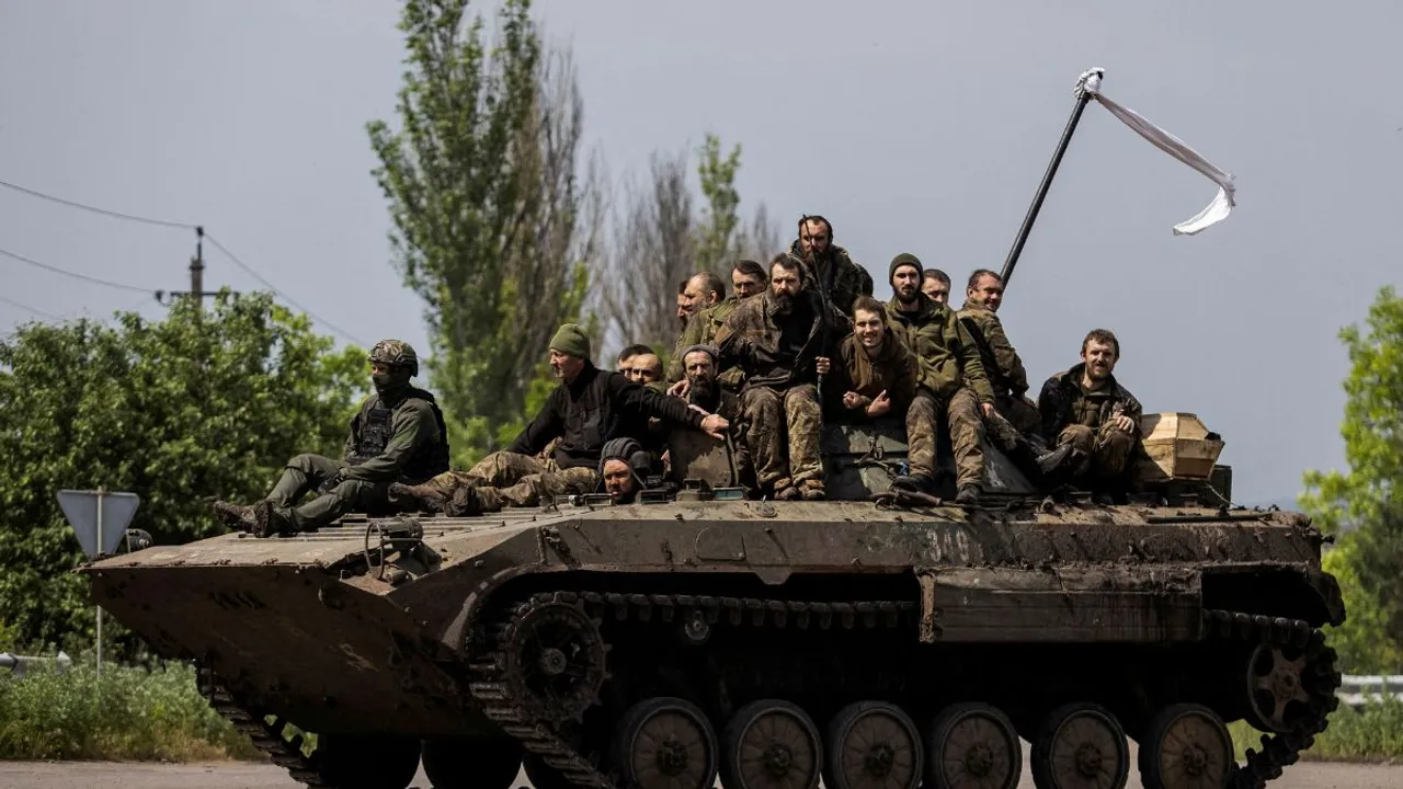  Russia sentences over 200 Ukrainian prisoners of war to lengthy sentences Photograph:(Reuters) 