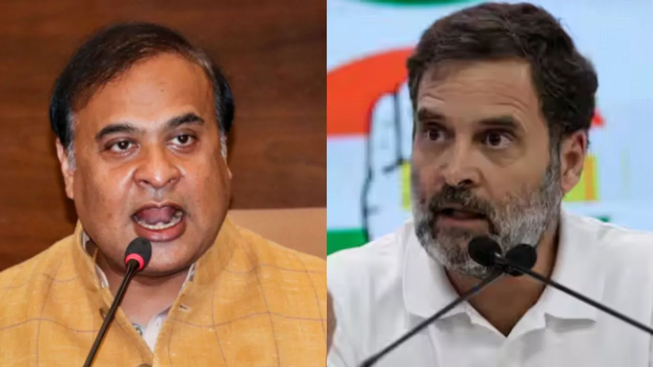  Assam CM Himanta Biswa Sarma has threatened he will arrest Congress leader Rahul Gandhi Photograph:(WION Web Team) 