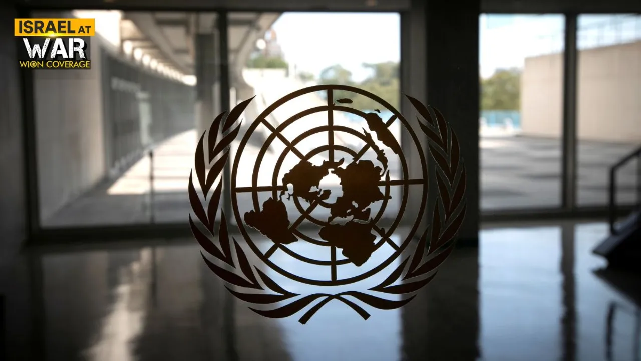  Representational image of United Nations logo. Photograph:(Reuters) 
