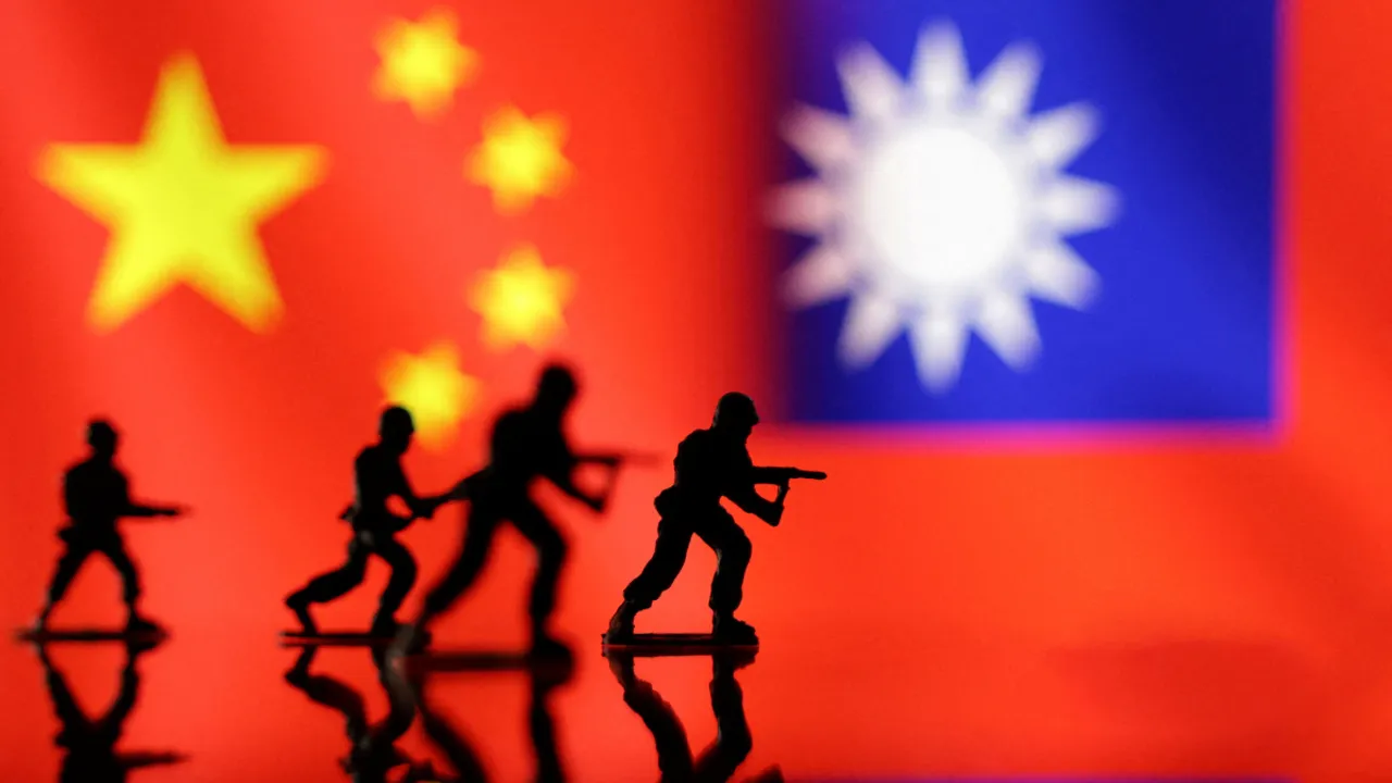  China-Taiwan tensions Photograph:(Reuters) 