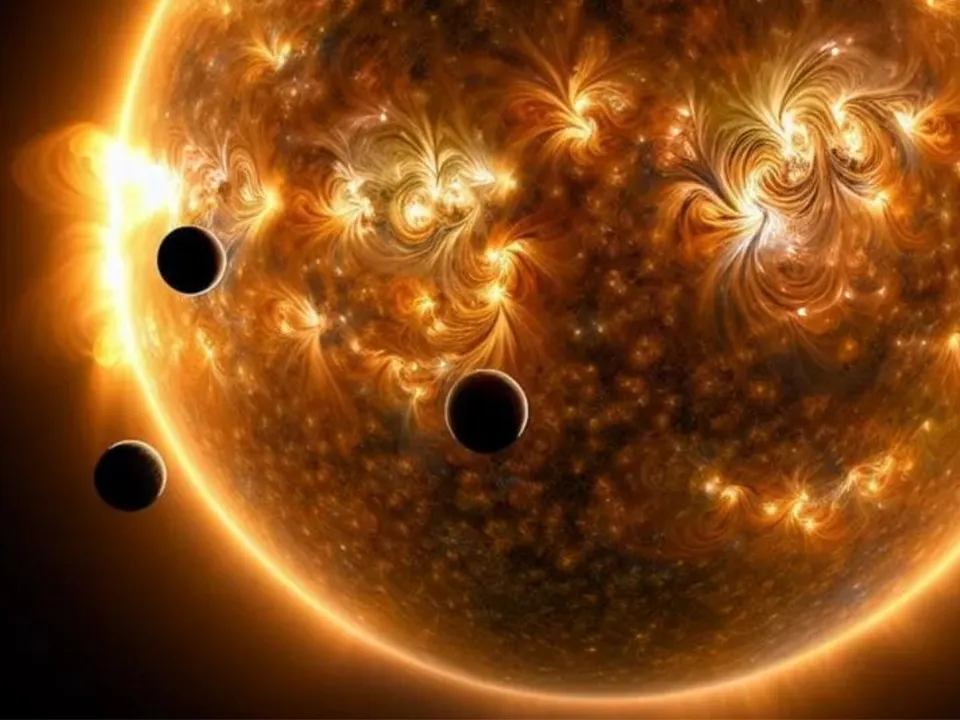  System of exoplanets (Representative image) Photograph:(X) 