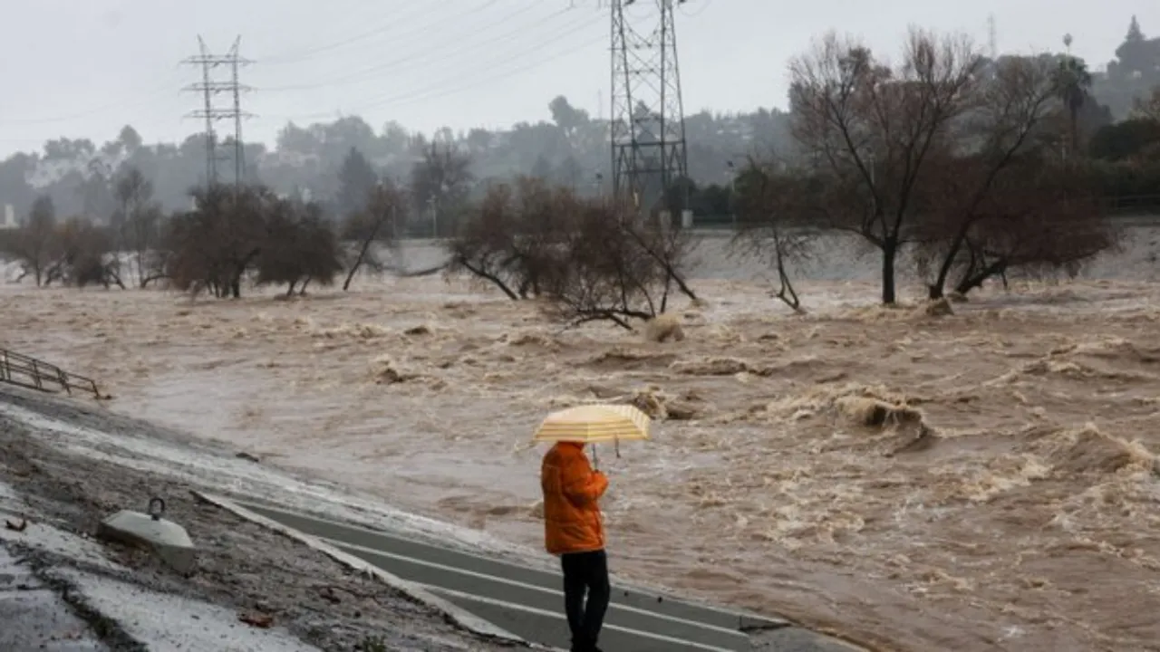  California floods Photograph:(Reuters) 