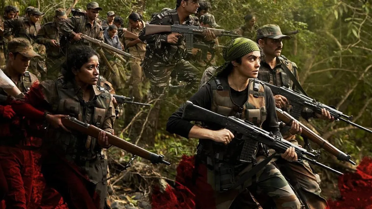  Official poster of Bastar: The Naxal Story Photograph:(X) 