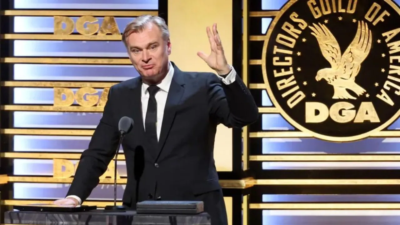  Christopher Nolan at Directors Guild of America Awards 2024 Photograph:(Instagram) 