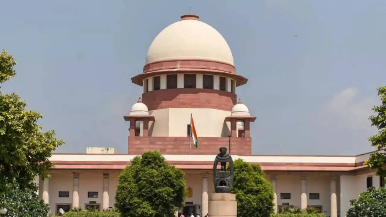  Supreme Court of India (File photo) Photograph:(Agencies) 
