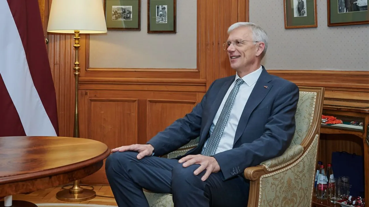  Latvian Foreign Minister Krišjānis Kariņš. Photograph:(Others) 