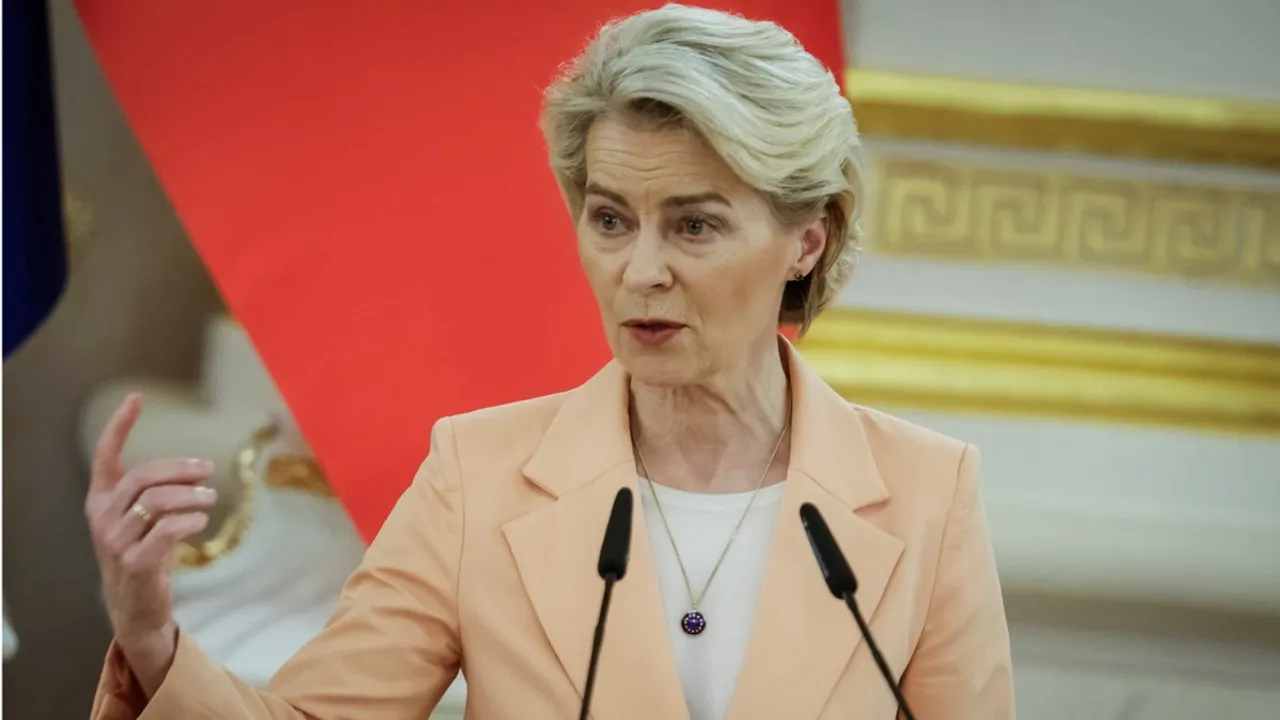  Ursula von der Leyen Photograph:(Reuters) 