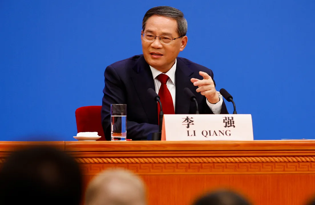  Chinese Premier Li Qiang Photograph:(Reuters) 