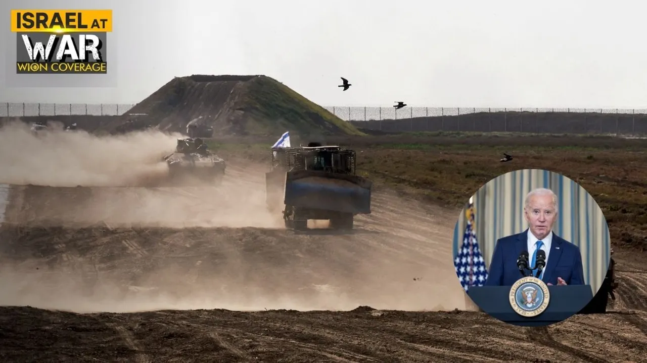  Since the start of the Gaza war, the US has made over 100 weapons sale to Israel. These transactions, however, escaped congressional approval due to a loophole — their individual amounts were below the threshold requiring such oversight. Photograph:(WION Web Team) 