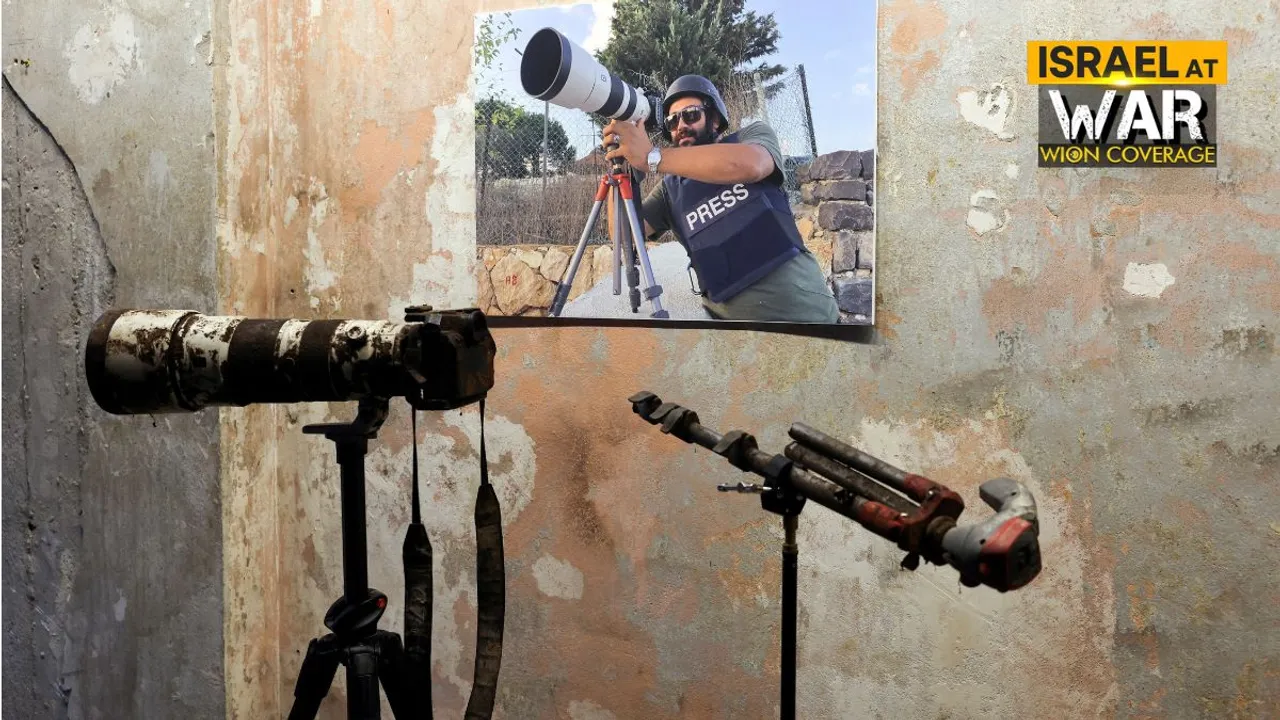  The tank rounds which killed Issam Abdallah also injured six other journalists present at the scene. Photograph:(Reuters) 