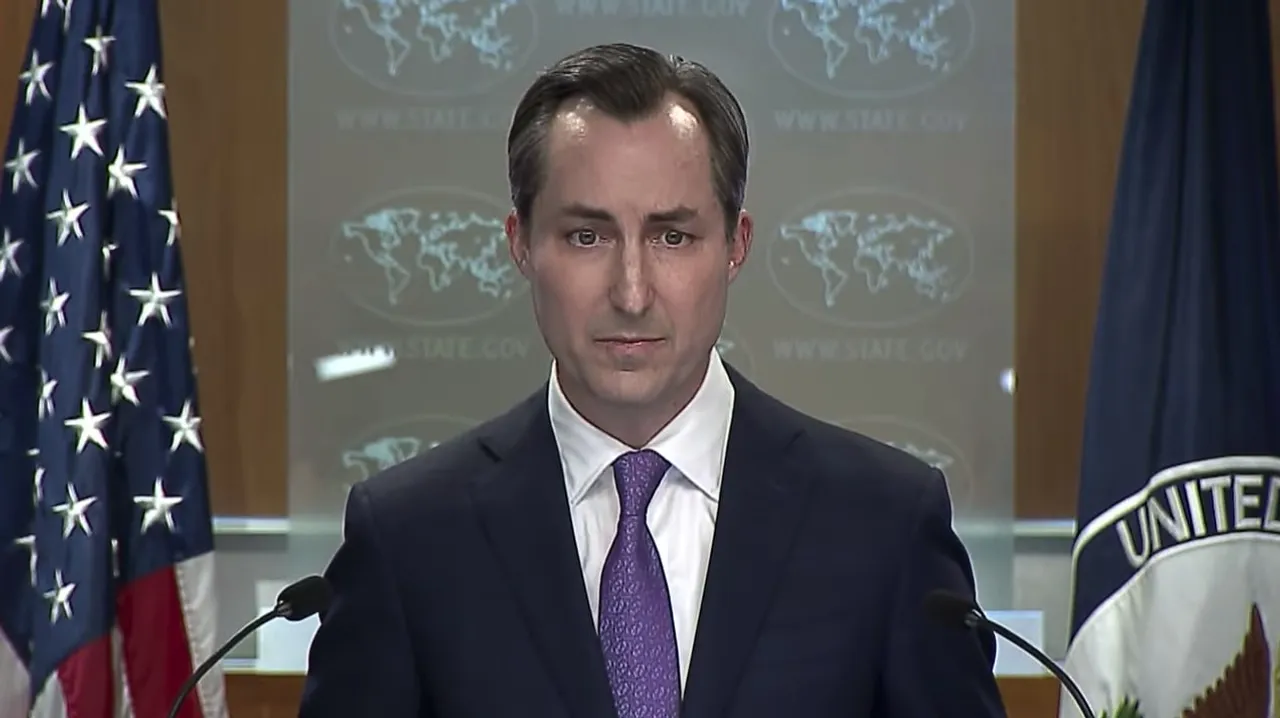  US State Department Spokesperson Matthew Miller (File photo) Photograph:(Agencies) 