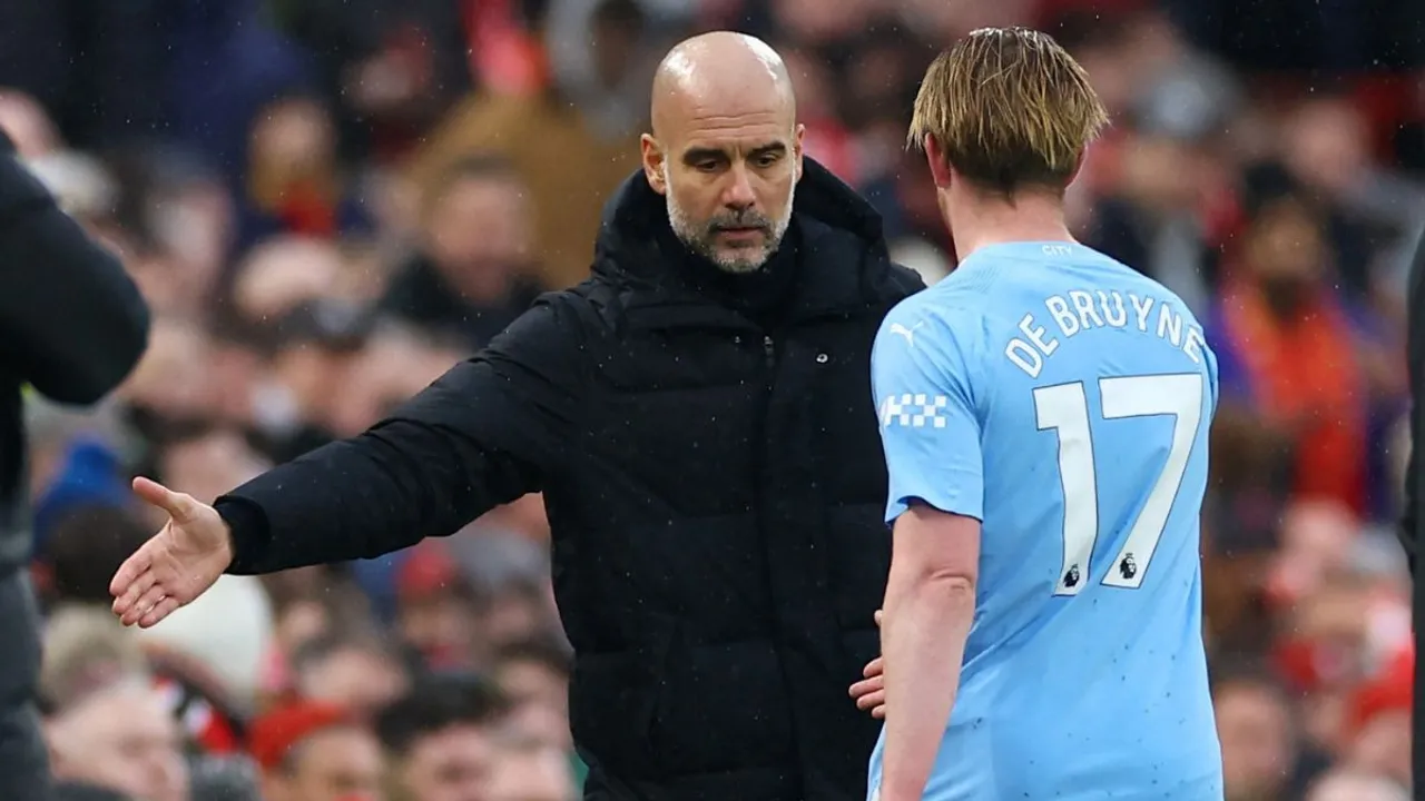  FA Cup Man City’s injured duo of De Bruyne, Ederson to miss Newcastle clash Photograph:(Reuters) 