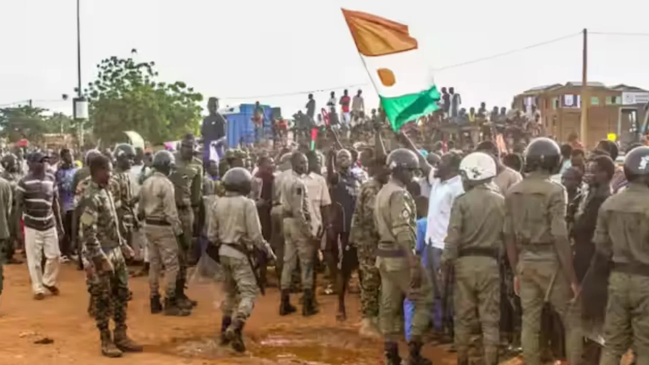  Niger junta Photograph:(Reuters) 