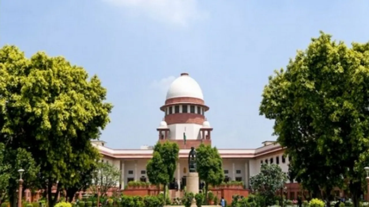  File photo of the Indian Supreme Court.  Photograph:(ANI) 