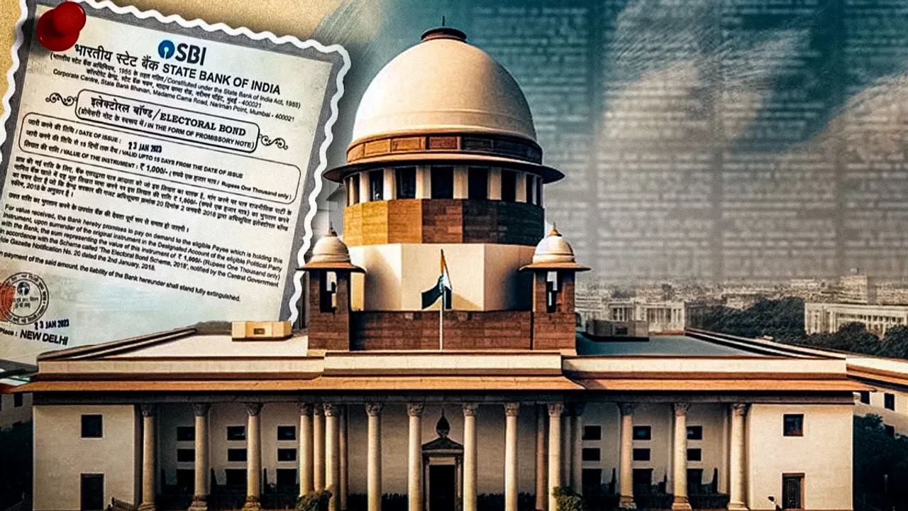  SBI electoral bonds Photograph:(WION) 