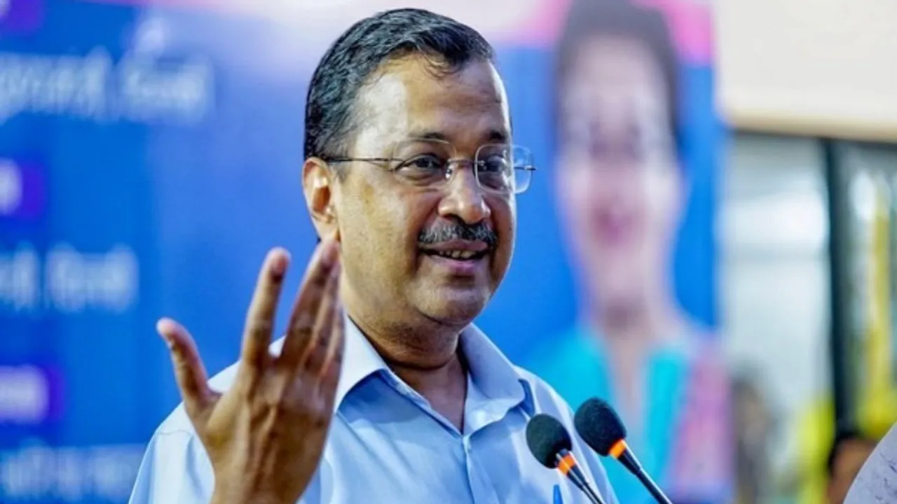  Delhi Chief Minister Arvind Kejriwal  Photograph:(ANI) 