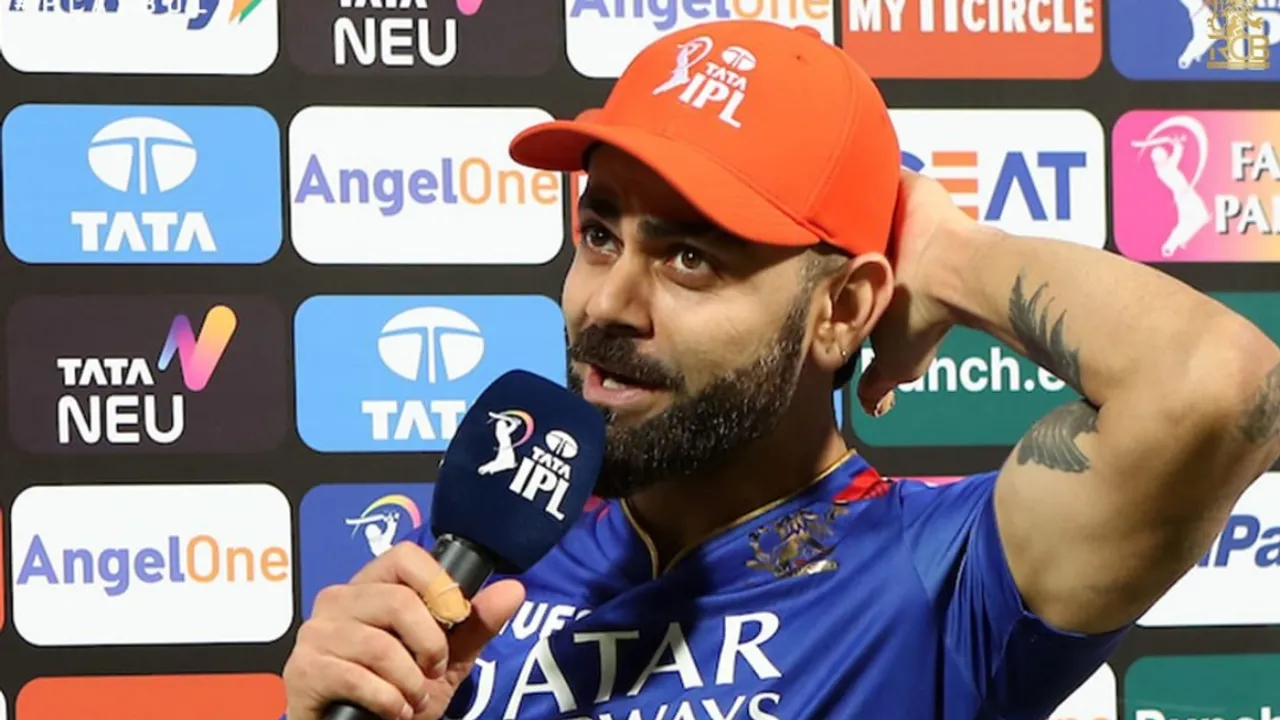  IPL 2024: Royal Challengers Bengaluru batter Virat Kohli  Photograph:(X) 