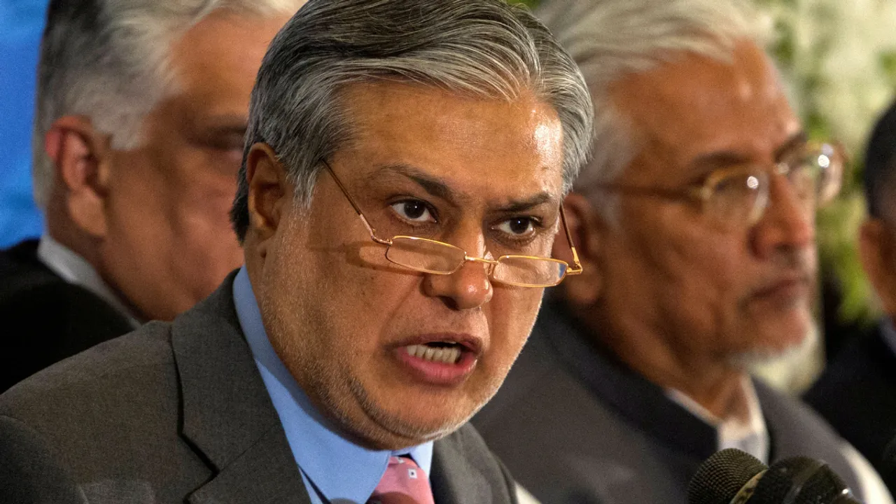  File photo of Pakistan Foreign Minister Ishaq Dar.  Photograph:(Reuters) 