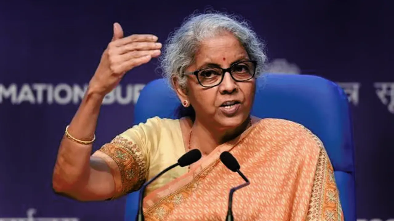  File image of India's Finance Minister Nirmala Sitharaman Photograph:(PTI) 