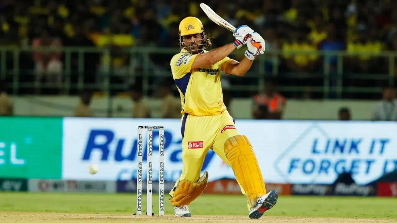  MS Dhoni batting for CSK in IPL 2024 (Source: BCCI) Photograph:(Others) 