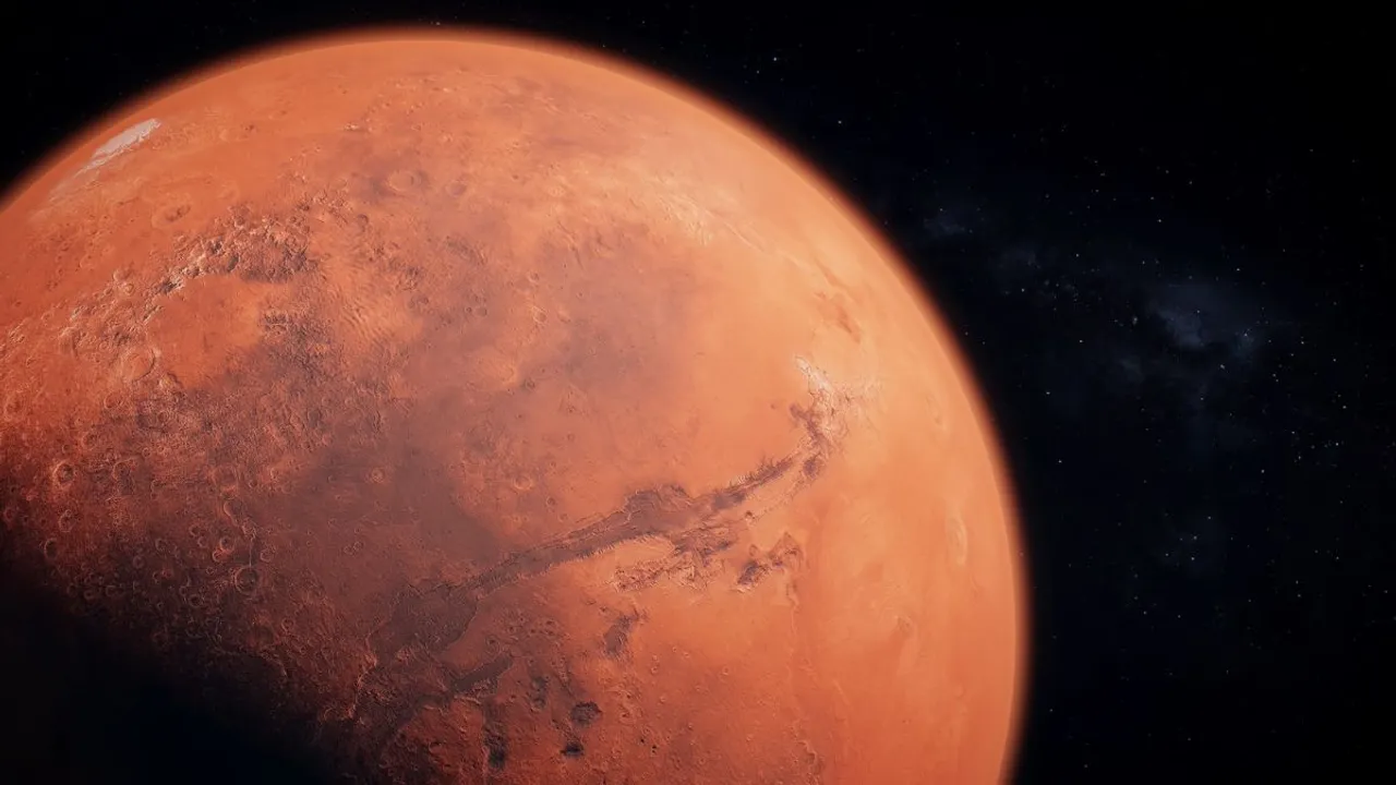  Competing theories exist regarding the disappearance of Martian water. Some propose it evaporated into space as the planet's atmosphere thinned, while others suggest it became trapped within the planet's crust, forming an icy permafrost layer. Photograph:(Others) 