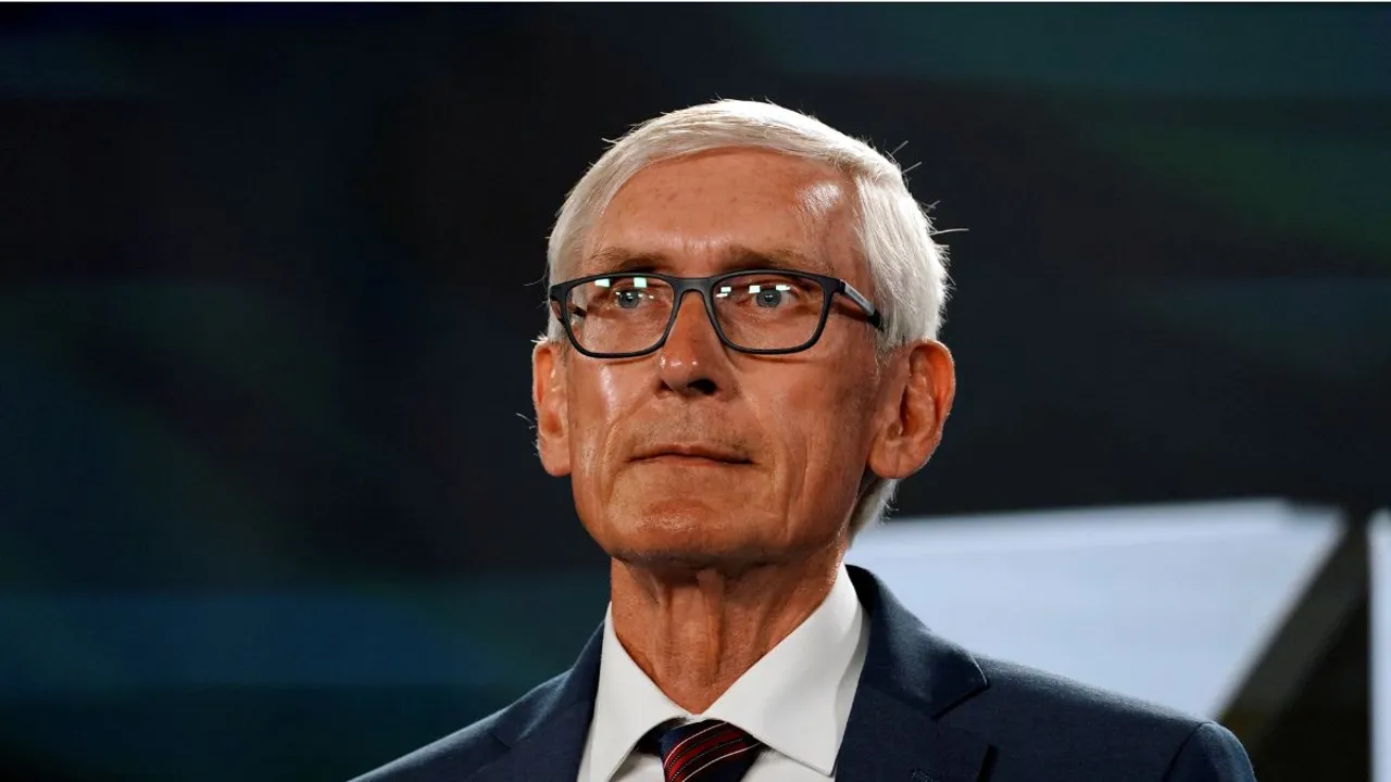  Despite Evers' steadfast opposition to the bill since it was introduced, the Republican-controlled Legislature in Wisconsin had managed to pass it as Democrats lacked the votes to stop its passage.  Photograph:(Reuters) 