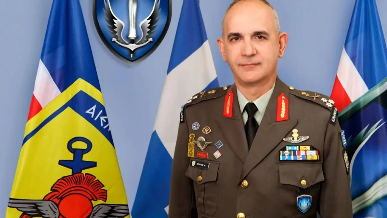  Greek Military Chief Dimitris Houpis  Photograph:(X) 