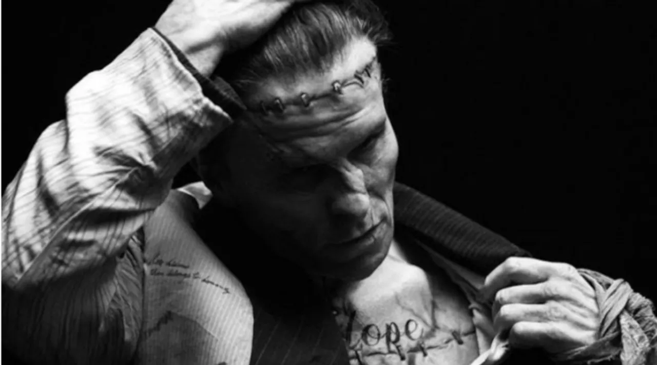  Christian Bale as Frankenstein's monster Photograph:(X) 