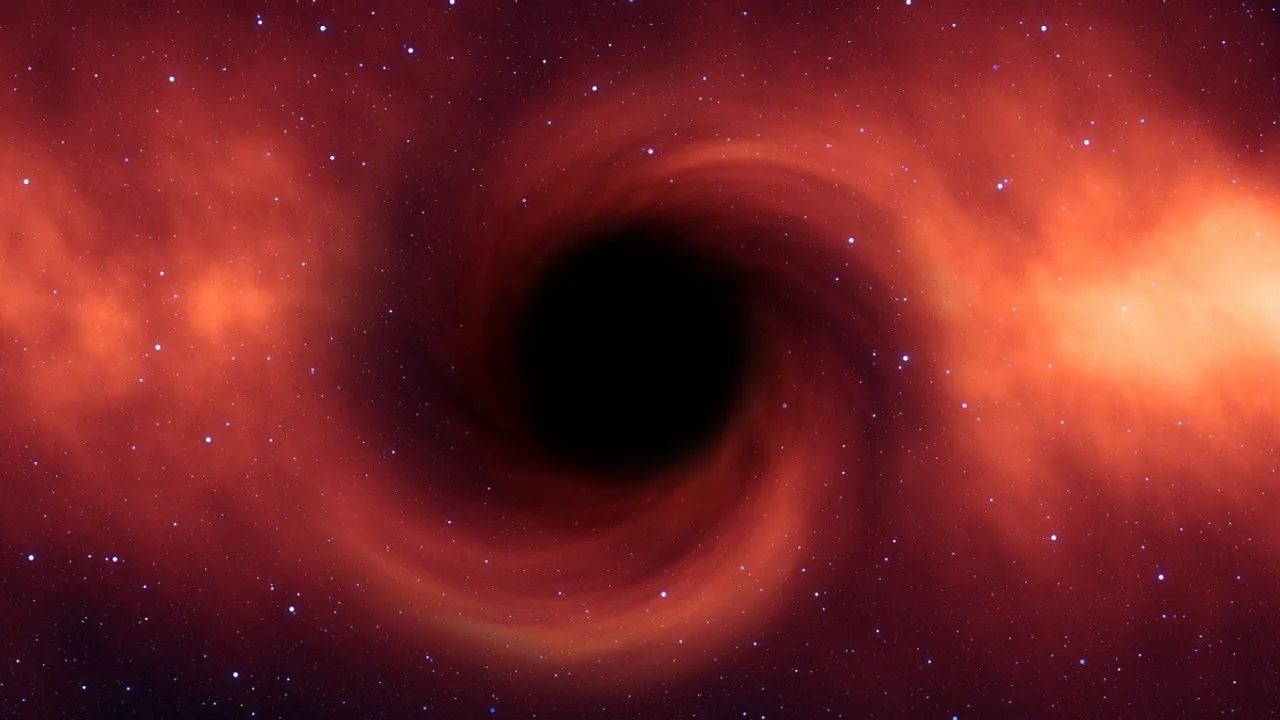  Representational image of black hole. Photograph:(Others) 