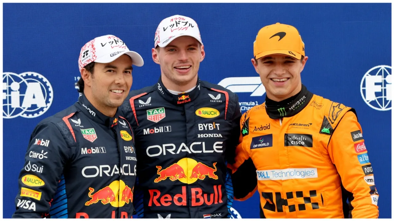  Max Verstappen takes pole at Japanese GP for third year in a row Photograph:(Reuters) 