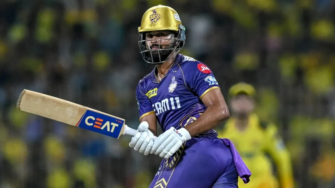  KKR skipper Shreyas Iyer (Source: BCCI) Photograph:(Others) 