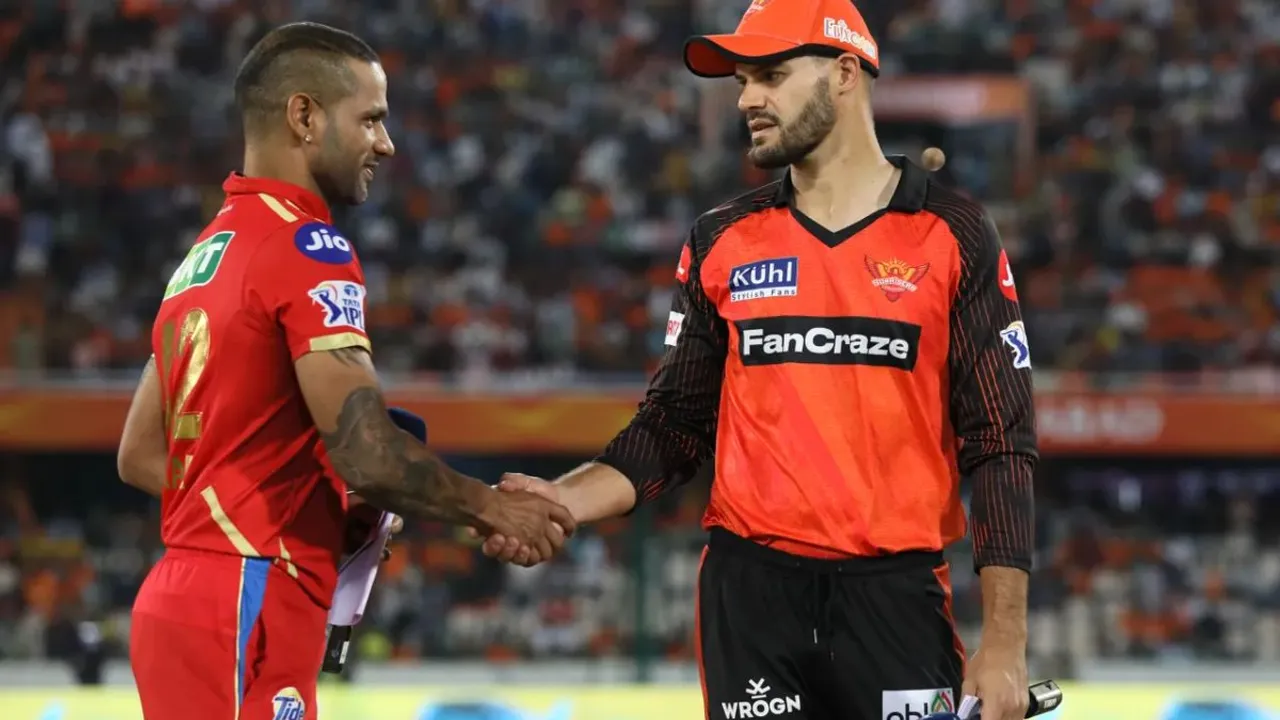  IPL 2024, Match 23: Punjab Kings vs Sunrisers Hyderabad Photograph:(X) 