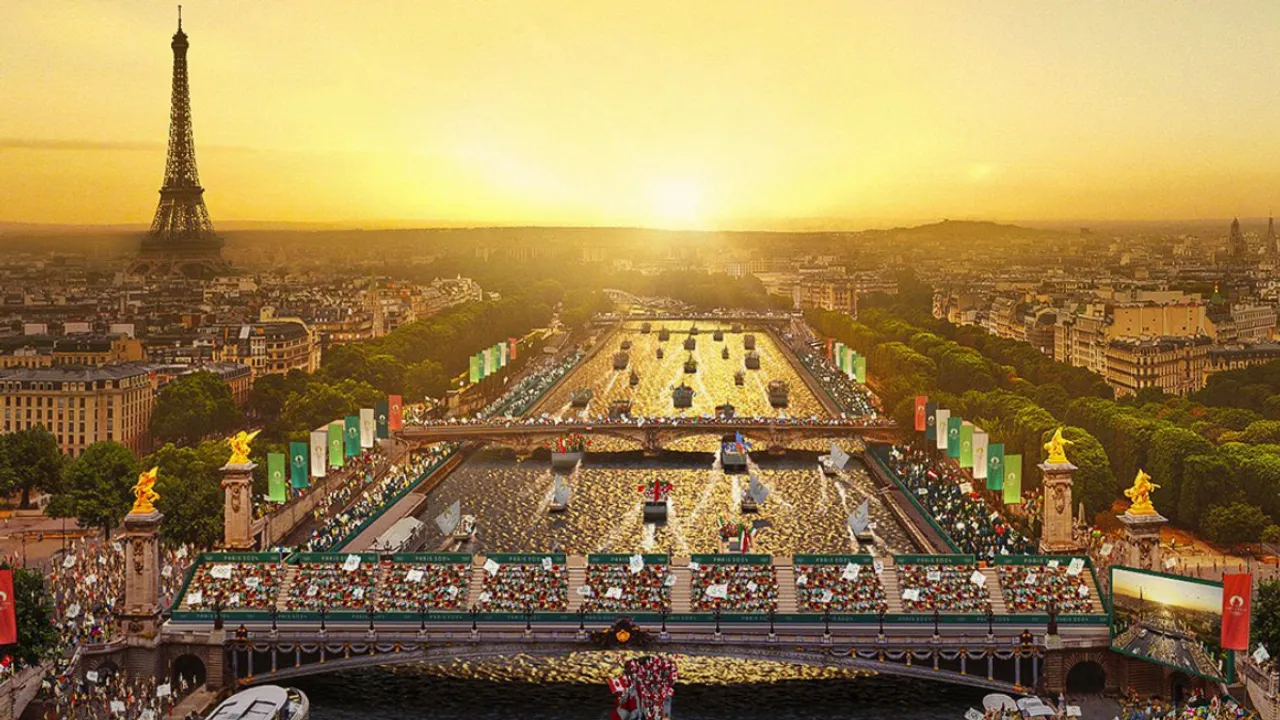  A view of summer Olympic 2024 host city Paris (Source: @OlympicsParis) Photograph:(X) 