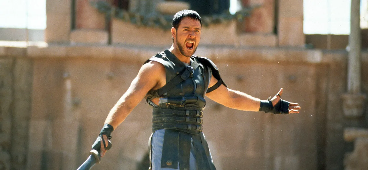  Gladiator is back Photograph:(X) 