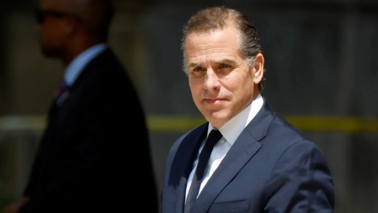  File photo of Joe Biden's son Hunter.  Photograph:(Reuters) 