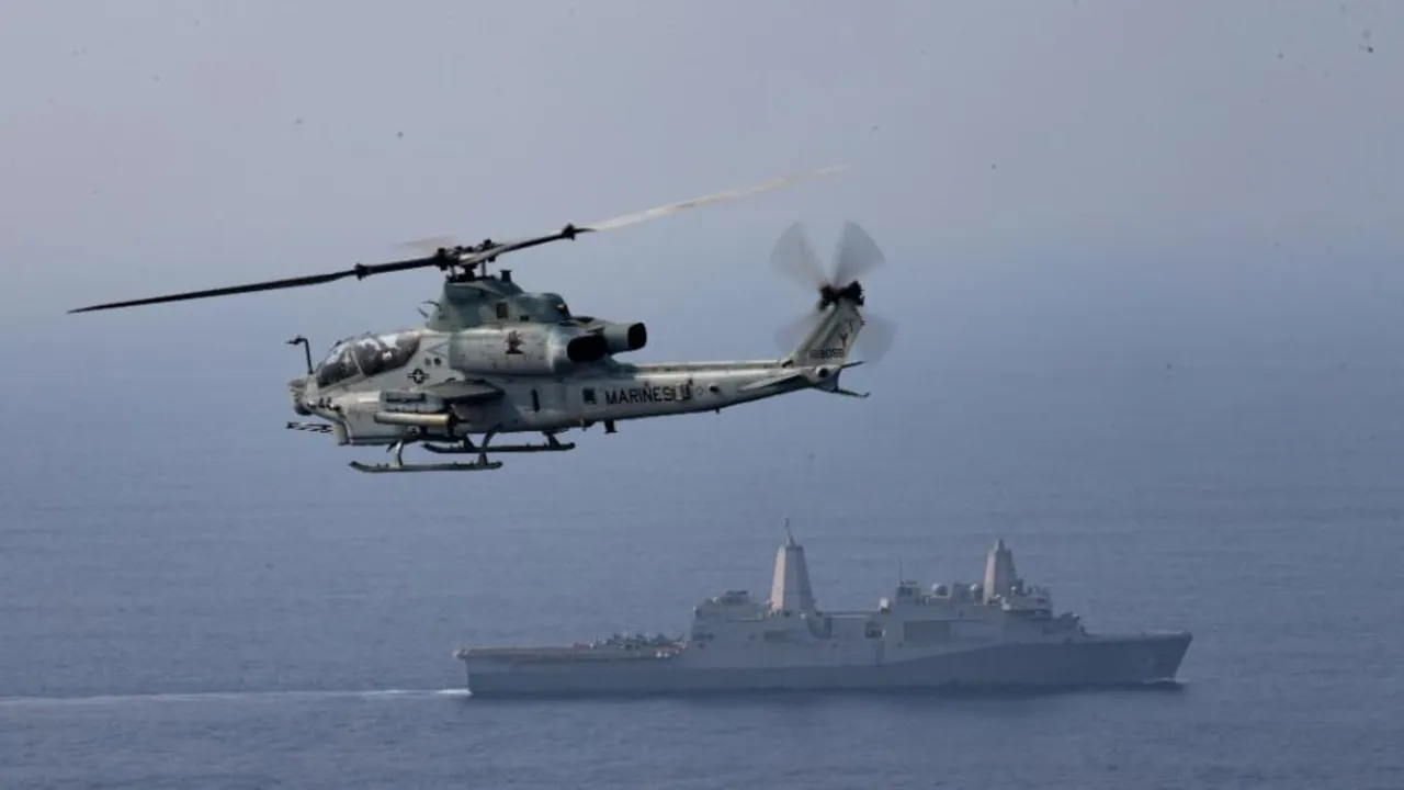  US and Australian maritime assets participate in La Perouse 2021 exercise in Bay of Bengal Photograph:(X) 