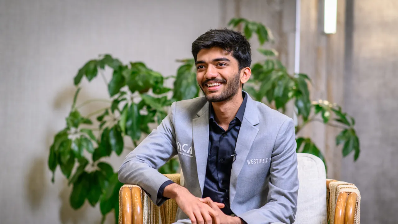  FIDE Candidate winner Gukesh D (Source: @FIDE_chess) Photograph:(X) 